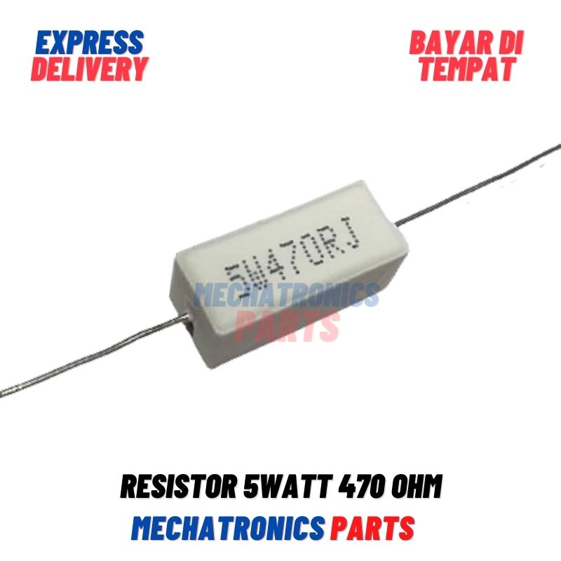 [PAS-9608] RESISTOR 5WATT 470OHM