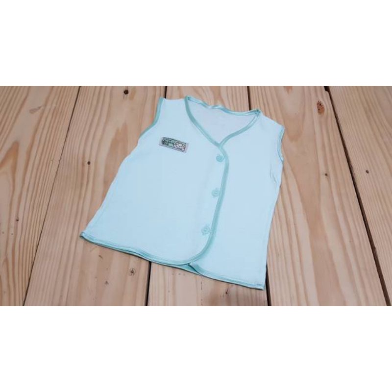 (3pcs)Baju Bayi Kensi Baby Mocha SNI/Little Boboho /Baju Bayi buntung Lembut-5