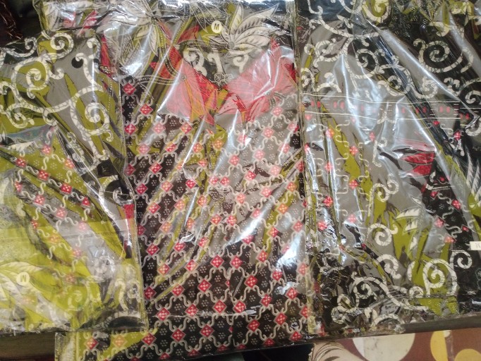 Batik Couple Keluarga Sania Ruffle Ori Ndoro Jowi Dnt Kembang Langit