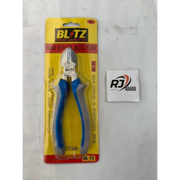 Tang Potong GG Karet Diagonal Cutting Plier BLITZ 6&quot; 8&quot;