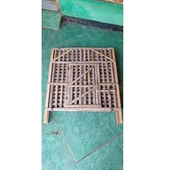 Terlaris.. kandang ayam bambu bongkar pasang kandang burung dara kandang kelinci kandang kucing
