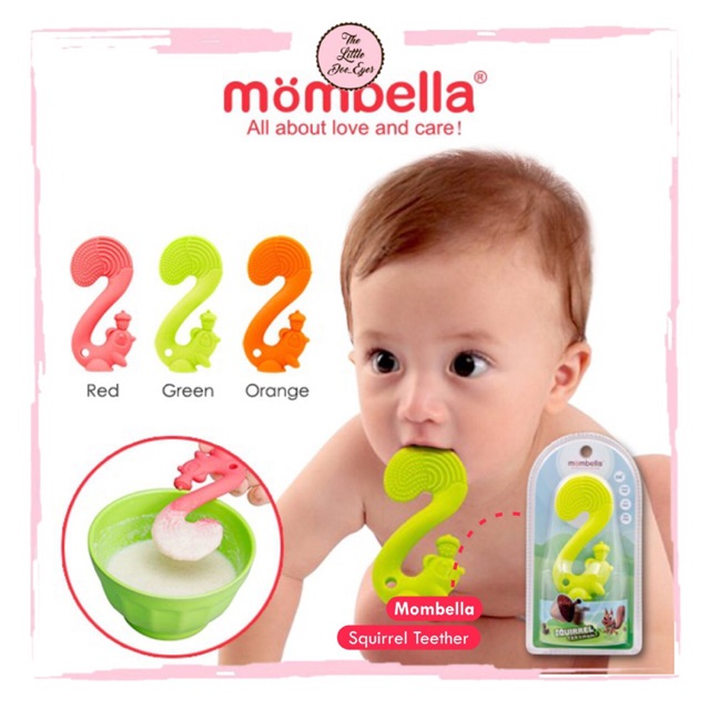 [READY] Mombella squirrel / Dancing Elephant teether