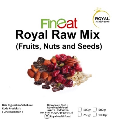 

Royal Mix (Fruits and Nuts) 500 Gram