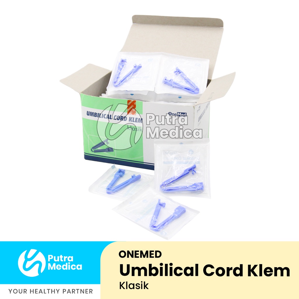 Onemed Umbilical Cord Clamp - 1 Pc / Umbilikal Klem / Penjepit Tali Pusat Pusar