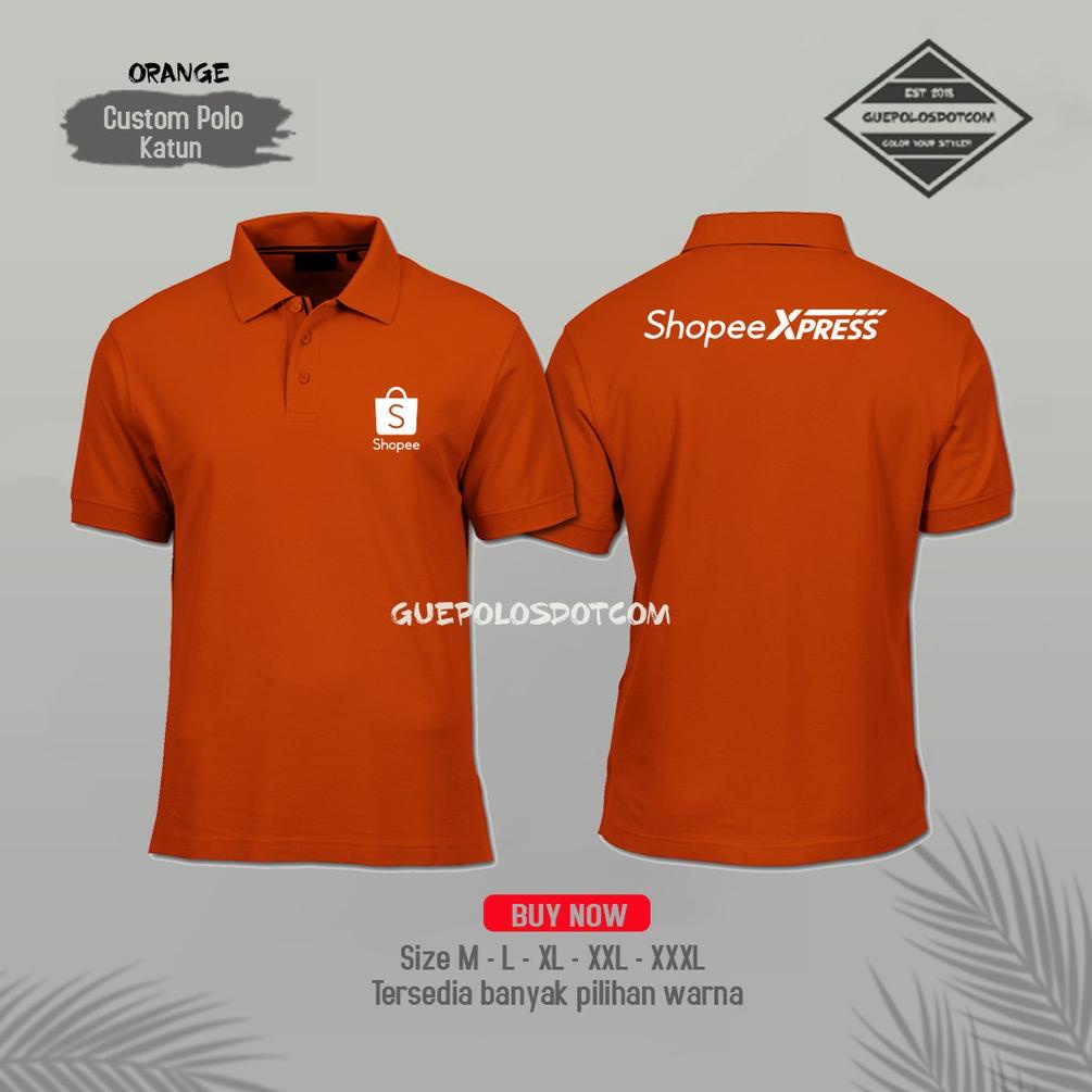 Poloshirt Showpee Xpress - Kaos Polo Shope Xpress - Kaos Sh o p ee Xpress - Polo Shope Xpress JWCON3