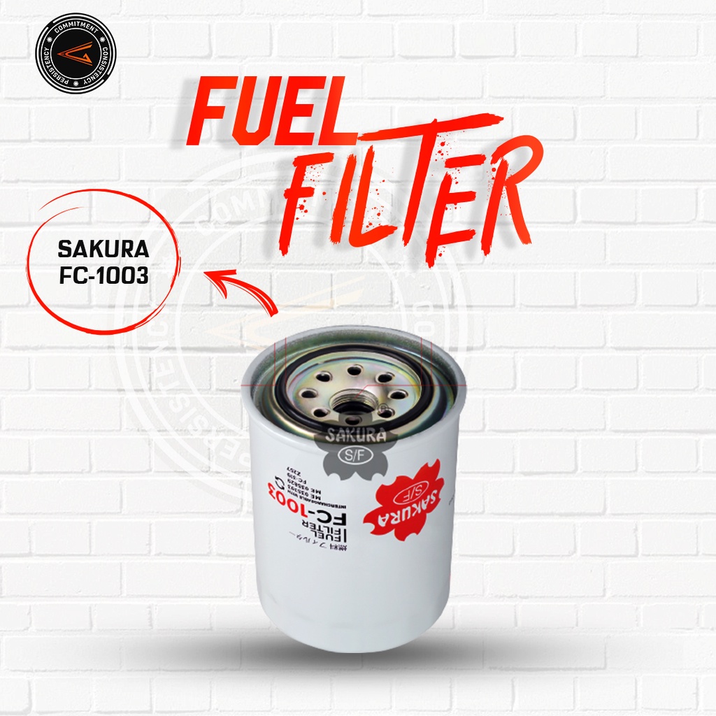Fuel Filter Solar FC-1003 / FC1003 - Sakura / FUSO