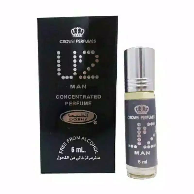 U2 MAN Dobha 6ml - PARFUM DOBHA U2 6ml Grosir - DOBHA MURAH - PARFUM DOBHA NON ALKOHOL - HALAL