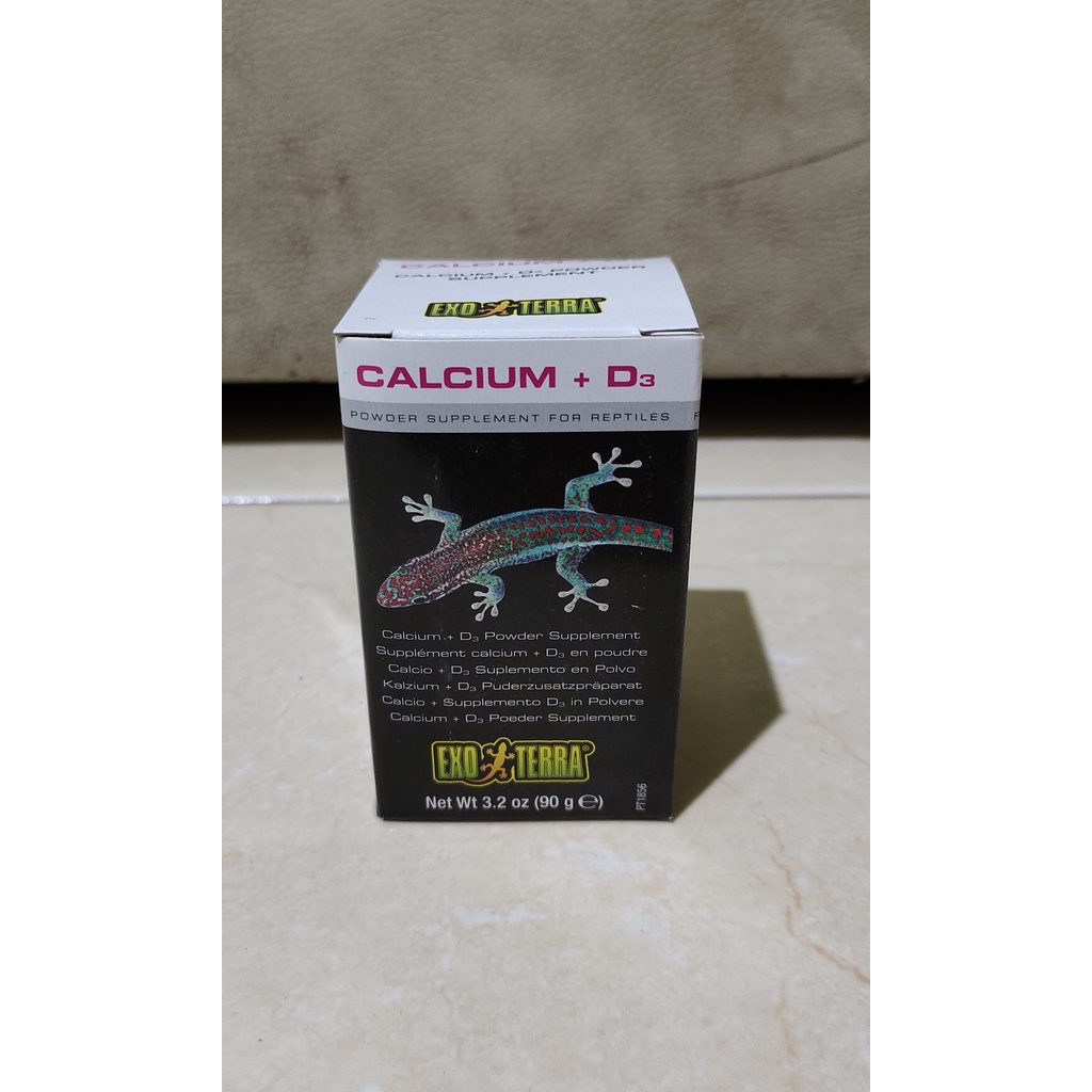 Exoterra Calcium + D3 Powder 90 Gram