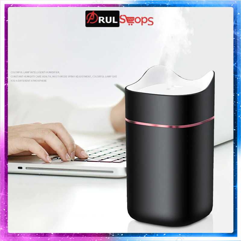 HAOYUNMA Air Humidifier Diffuser Lampu Tidur RGB 1400ml - K45240