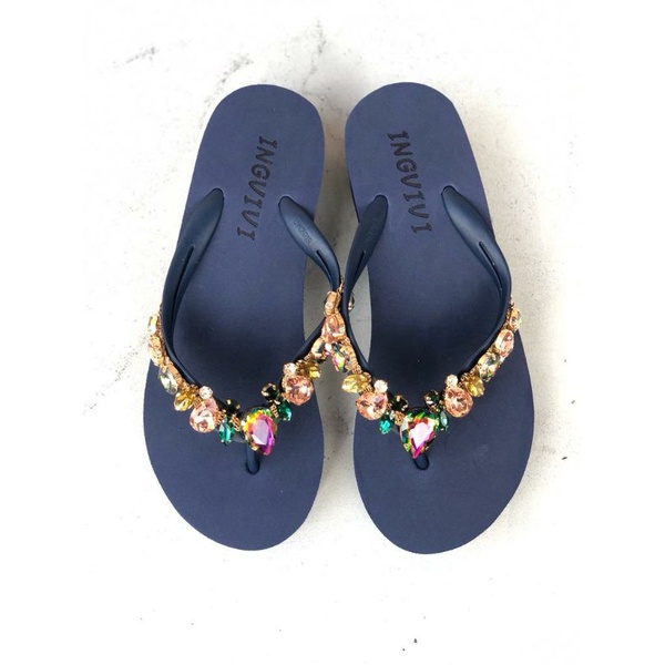 SANDAL JEPIT INGVIVI SWAROVSKI 160-8 WEDGES 5cm