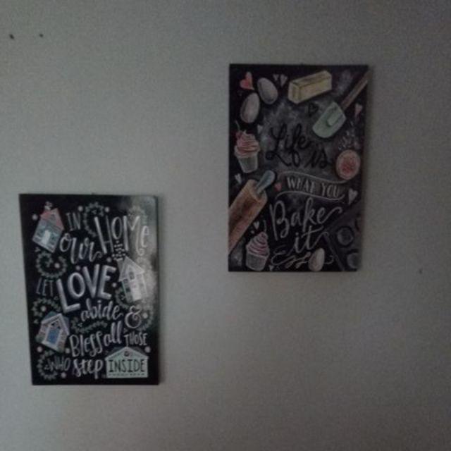 Wall Decor Art/hiasan Dinding/dekorasi Rumah/cafe/office/dapur/ Dan Lain-lain