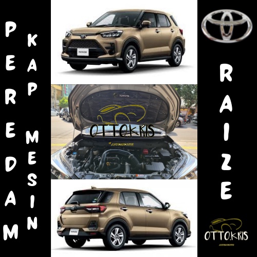Peredam Kap Mesin Toyota Raize vtech Premium