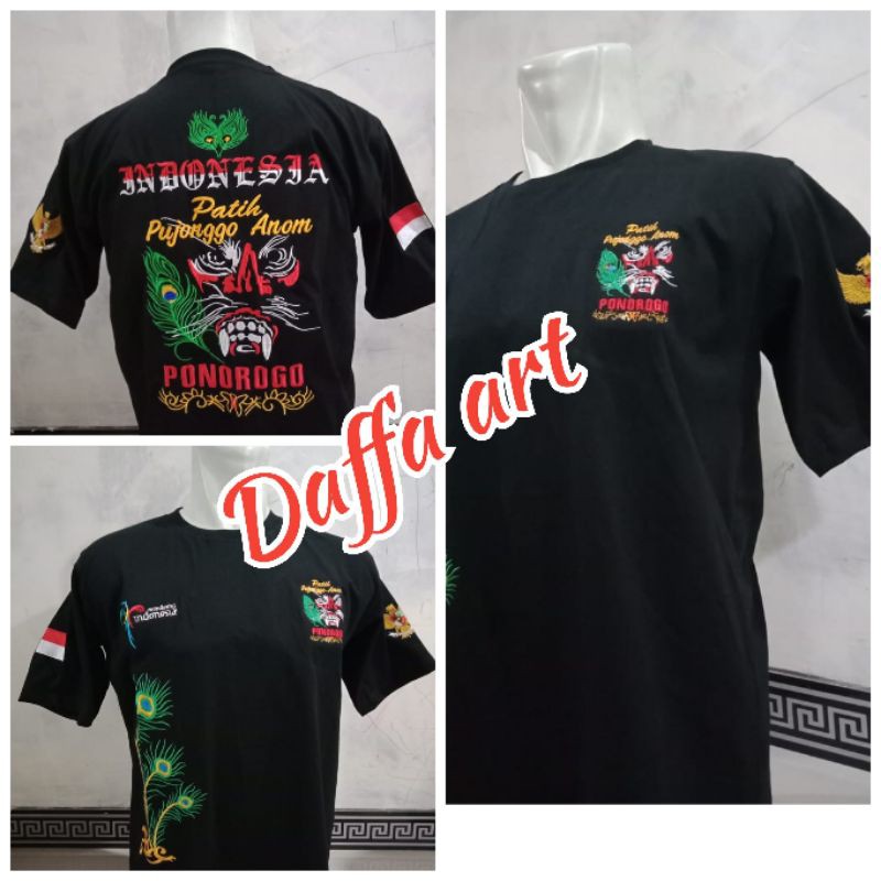 kaos. kaos murah. kaos reog. kaos ponorogo. kaos budaya ( bisa bayar ditempat)