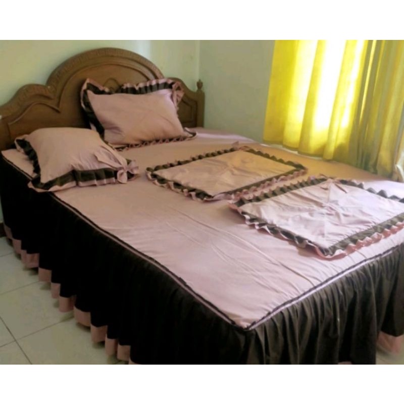 sprei rumbai satu dan bedcovernya