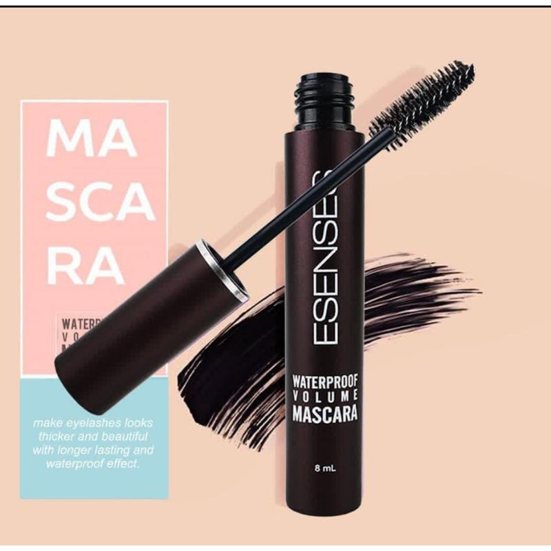 ✿ELYSABETHME✿  [ESENSES] Mascara waterproof maskara penebal bulu mata esenses evany