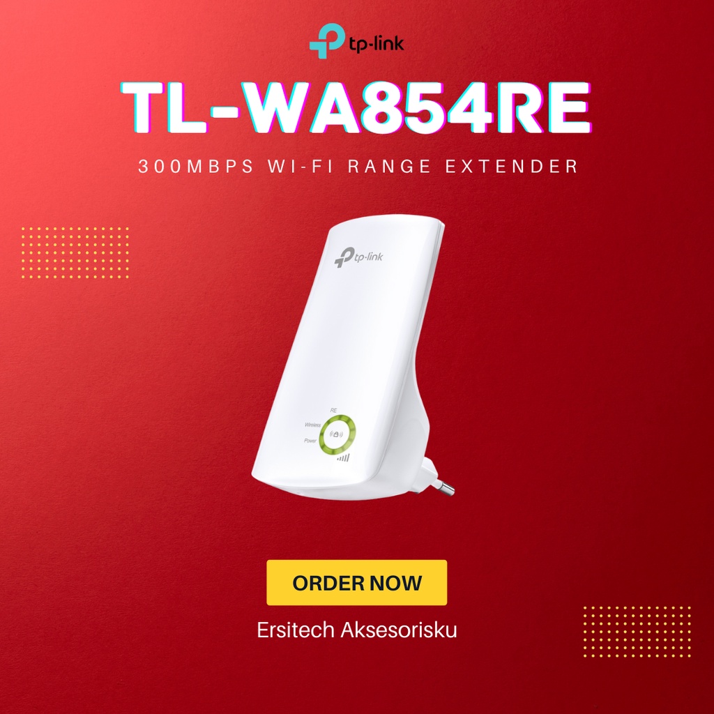 TP LINK TL WA854RE - Penguat Sinyal Wifi, TP Link, Link, WA854RE, TP Link TL, Penguat Sinyal, Alat P