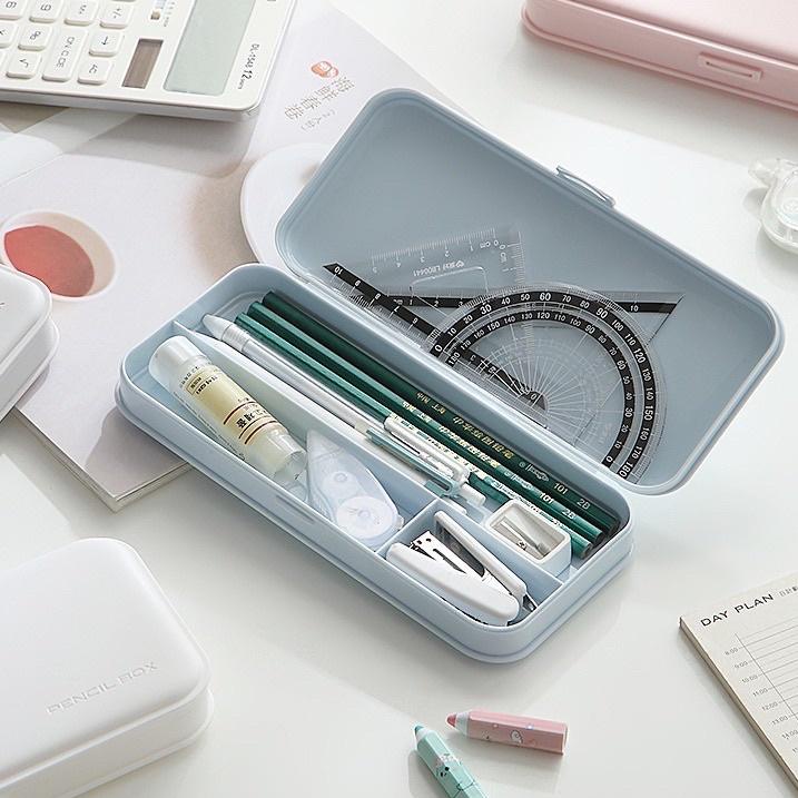 

HARGA MENGEJUTKAN (CLASHOP)Kotak Pensil Minimalis Pencil Case Aesthetic