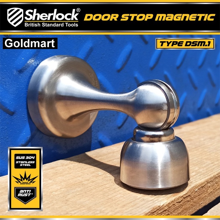 Door Stop Magnet - Sherlock Penahan Pintu SUS 304 Stainless SteeL