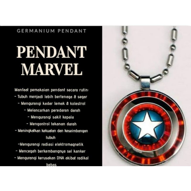 Pendant Marvel Captain America original MCI