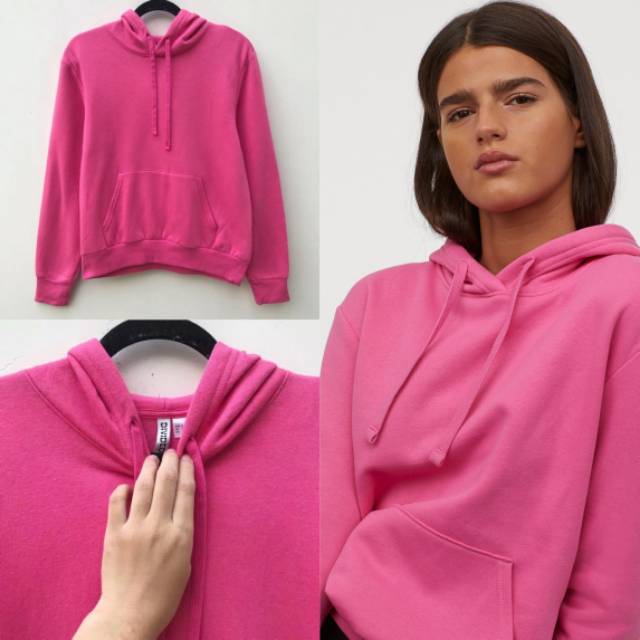 pink hoodie h and m