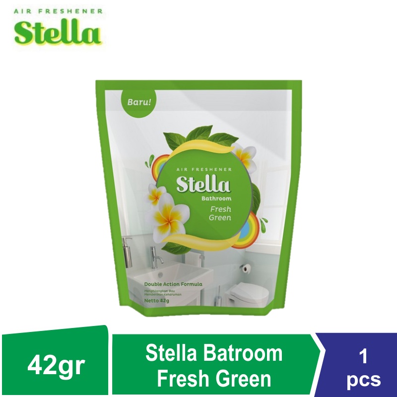 Stella Bathroom 42gr Fresh Green / Cool Blue / Passion Red