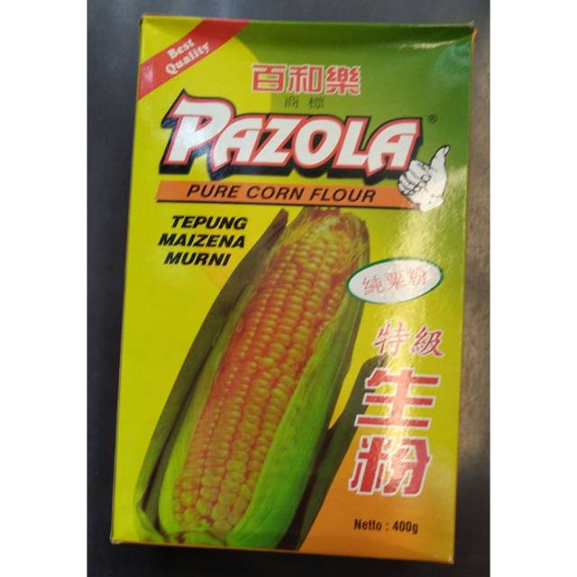 

Pazola pure corn flavor •||• tepung maizena 400gr