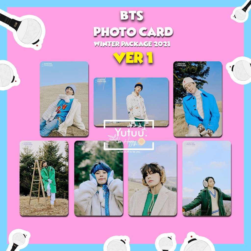 BANGTAN PHOTO CARD WINTER PACKAGE 2021 unofficial