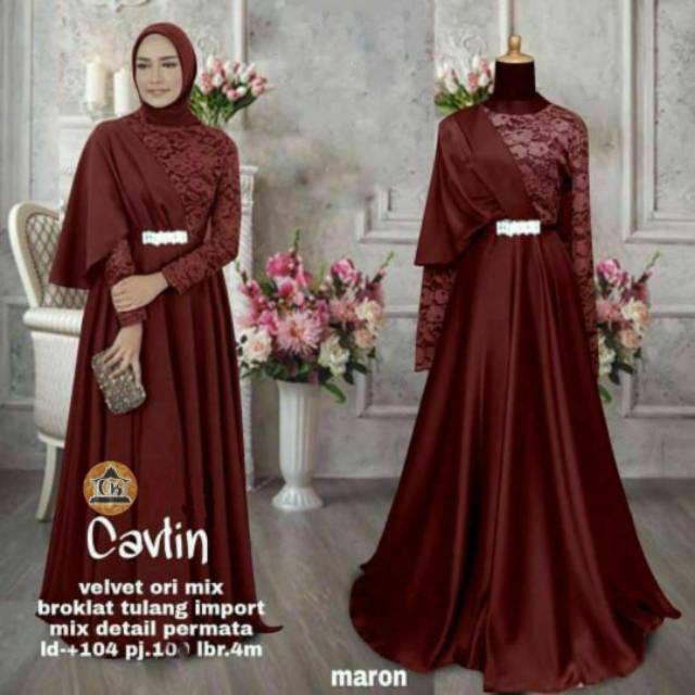 Gamis borkat , dress borkat , gamis muslim, baju borkat