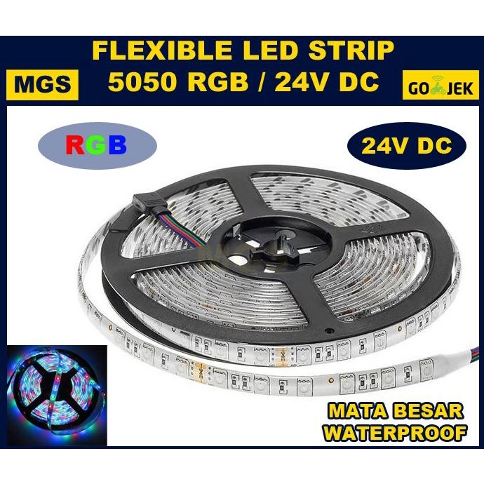 ~~~] LED STRIP 5050 IP65 24V RGB WATERPROOF