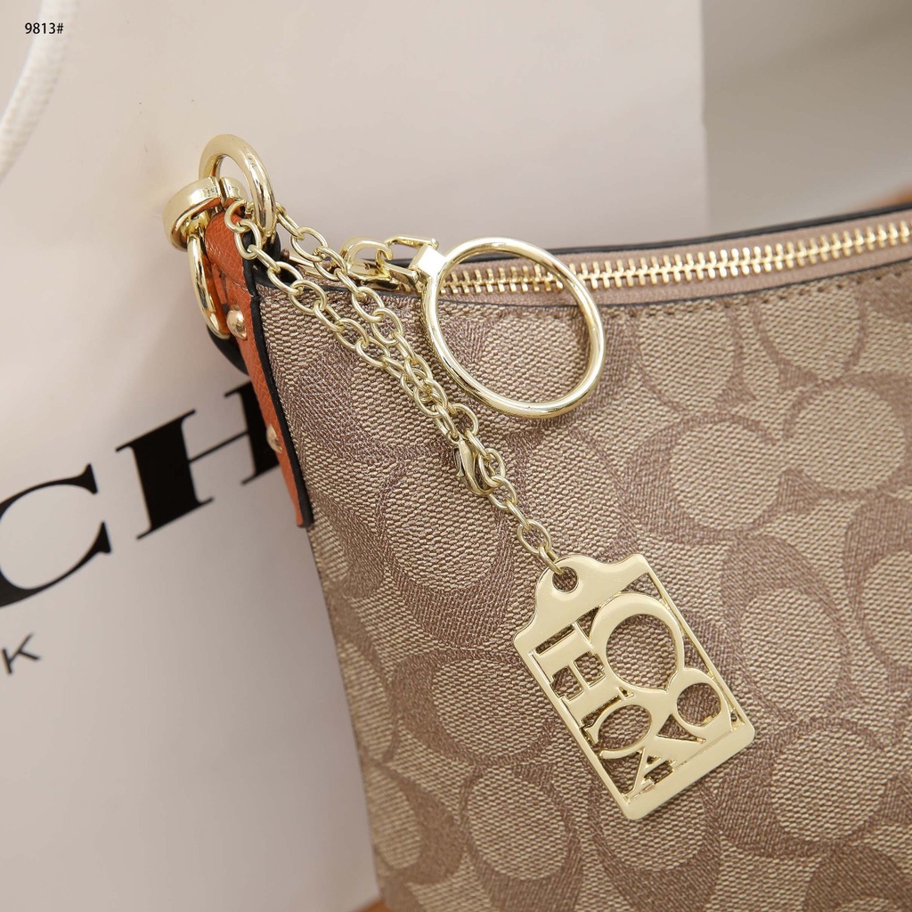 Skylar Hobo in Signature Canvas 9813