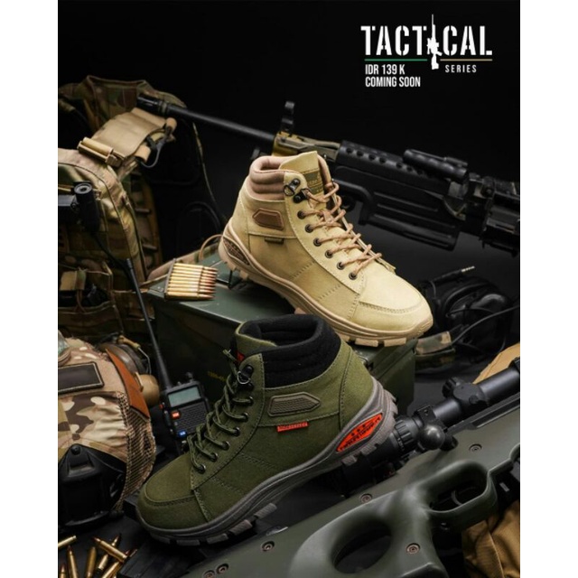 Aerostreet tactical, Aerostreet tactical cream, Aerostreet tactical army, Aerostreet tactical hitam