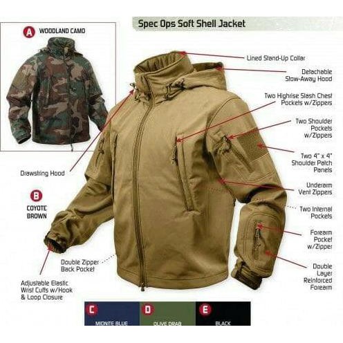 Jaket Tactical Army Tad / Jaket Army Military Tad Outdoor Waterproof I