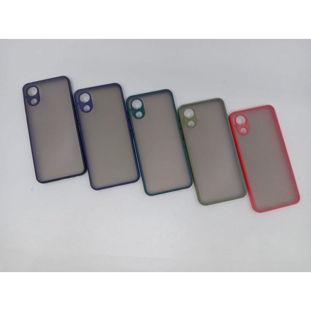 Casing Samsung A03 Core Dove Matte Transparan Slim Fuze Macaron My Choice Case