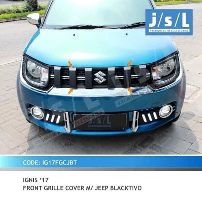 Grille Depan Ignis Model Jeep Blacktivo