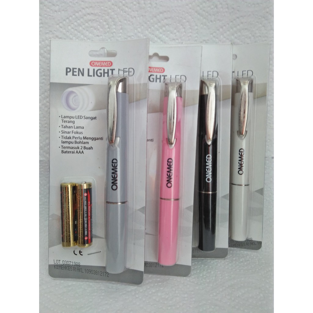 PENLIGHT LED + BATERAI ONEMED