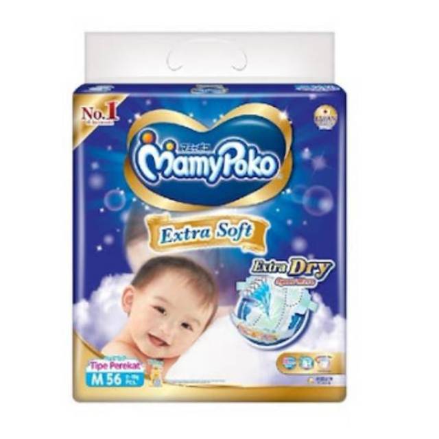 Mamy Poko Tap   e Extra Soft Extra Dry M 56 | MamyPoko