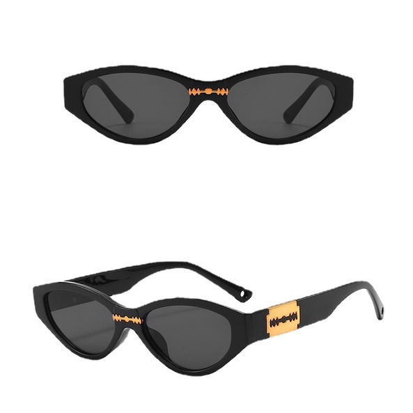 Kacamata Bentuk oval Gaya retro Untuk Pria Dan Wanita