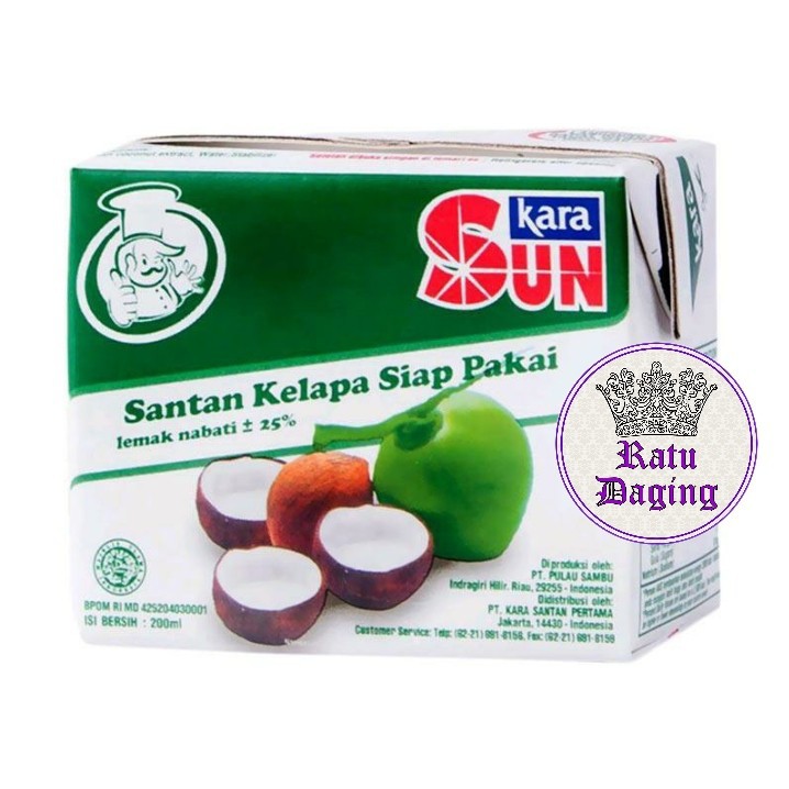 

Santan Sun Kara 200ml