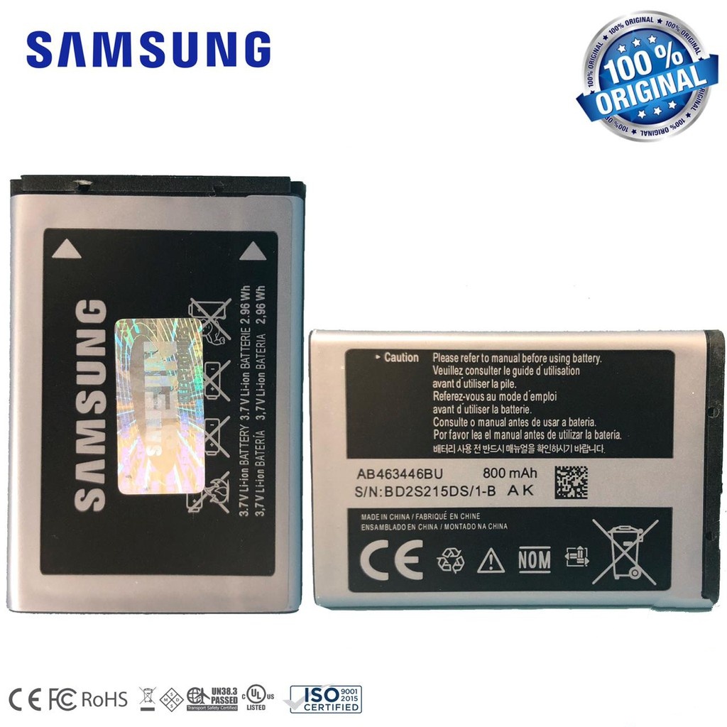 Baterai Samsung Original B463446BU 800mAH Samsung/Battery Jadul Samsung
