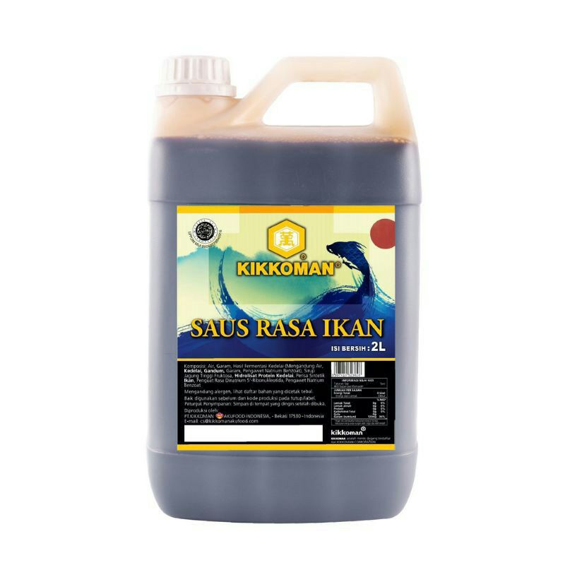 Kikkoman Fish Sauce 2 Liter Halal | Sauce Ikan