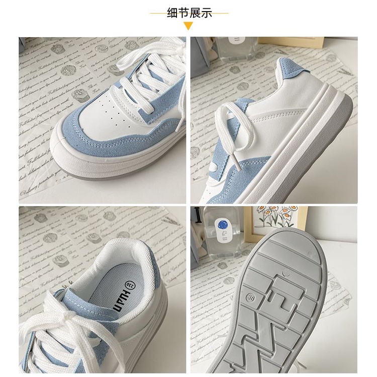 [GROSIR][COD] SEVEN_DAY SEPATU SNEAKERS WANITA KOREA IMPORT SPORT SHOES PUTIH H-895