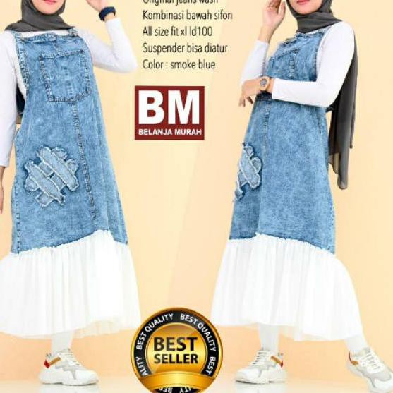 v-28 BC09 Dora overall || overall jeans || jumbo jeans overall || overall || ORI TOKO BM BELANJA  MU