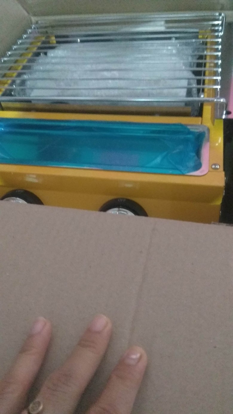 Kompor Pemanggang / Bakar Sosis Omicko 2 Tungku Lr Q2 B - Lrq2b Murah