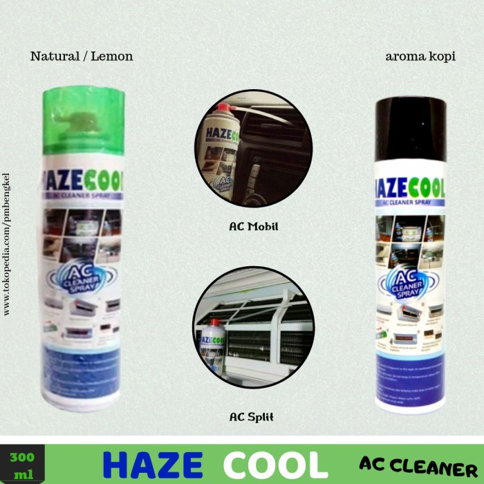 Hazecool AC Cleaner Spray (300 mL) - Pembersih AC MOBIL dan AC SPLIT