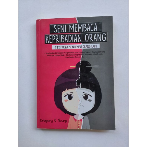 Buku Seni Membaca Kepribadian Orang - Gregory G. Young Preloved Self Improvement
