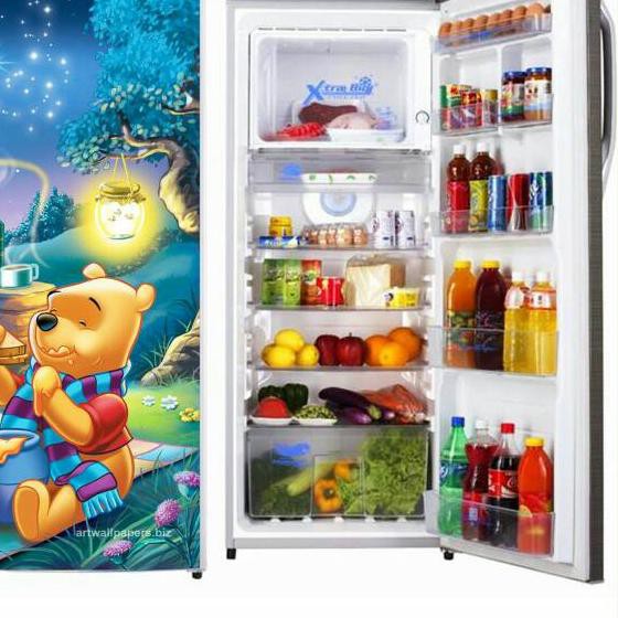 ♠ Variasi 1pintu stiker kulkas ✬