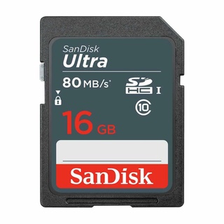 SANDISK ULTRA SDHC 16GB 80MB/S - GARANSI RESMI