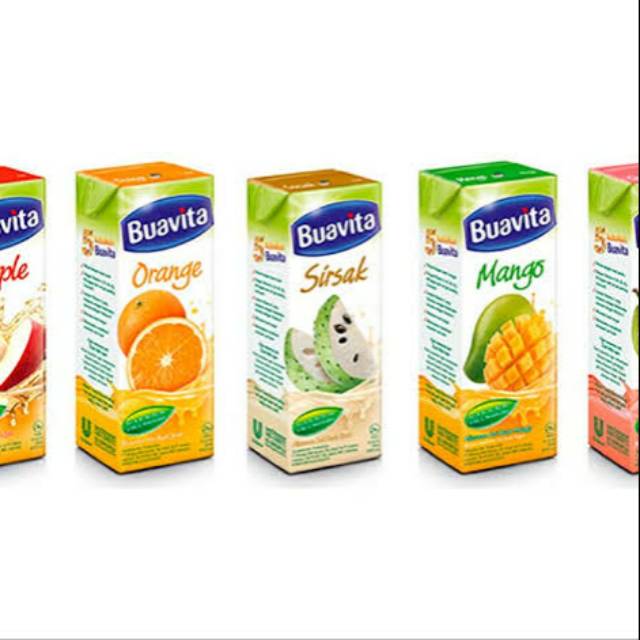 

Buavita 250 ML isi 24 pcs/ dus harga dusan