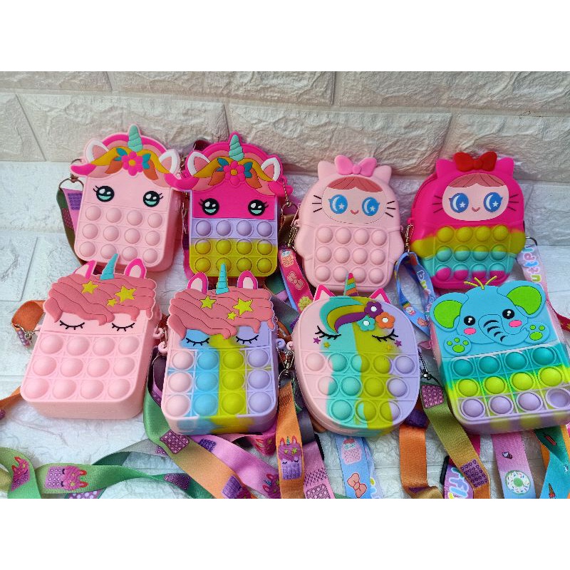 TAS POP IT ANAK VIRAL