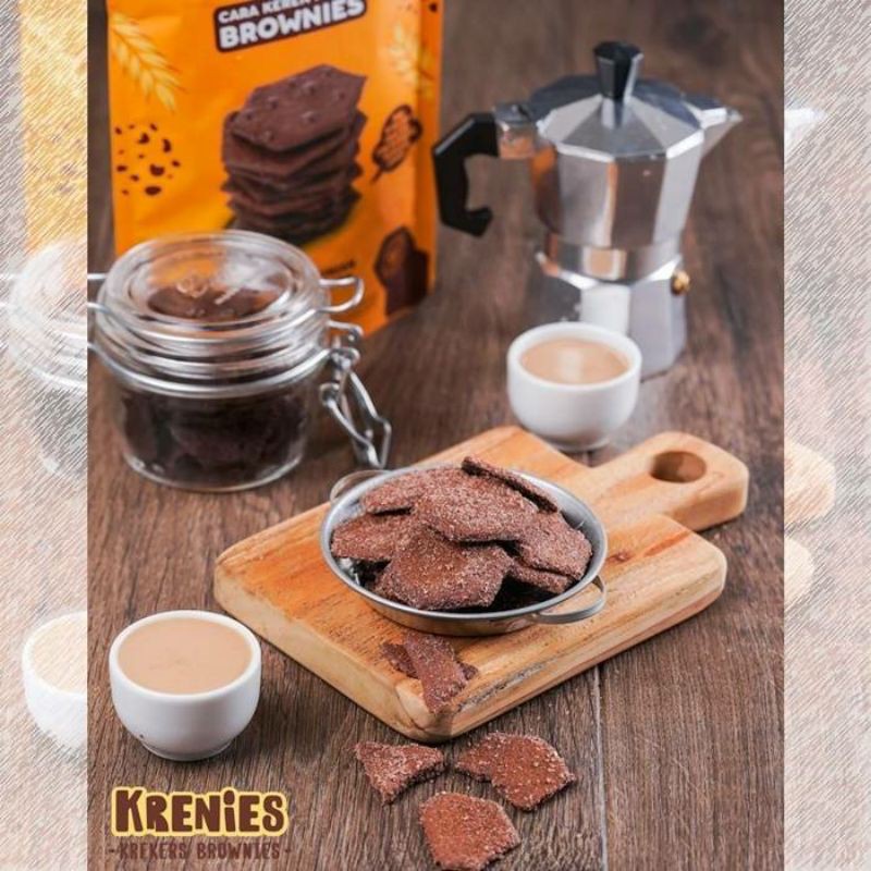 

kreker brownies